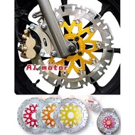 MODENAS KRISS-2 KRISS120 KRISTAR 300MM FLOATING BRAKE DISC PLATE DEPAN BESAR CNC + BRACKET KRISS-110