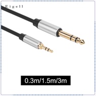 [Eigell] 3.5mm to 1/4 inch Stereo Audio Cable Headphone Adapter 3.5 mm 1/8 inch Male to