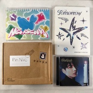 (READ DESCRIPTION) PHOTOBOOK & Album ONLY TXT ETHEREAL MINISODE 3 STARKISSED SOLO JACKET TAEHYUN MIX