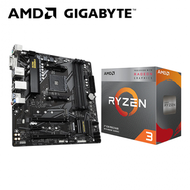 【真香】技嘉 B550M DS3H+AMD【四核】Ryzen3 3200G