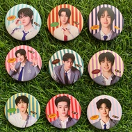 PIN BUTTON KEYCHAIN ALD1 BOYS PLANET 2 FANMADE AESTHETIC