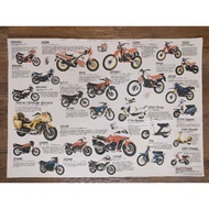 YAMAHA Bike Poster Big size (A2 size)