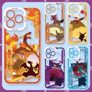 Anime Dynamax Gengar Pikachu Phone Case For OPPO Reno 5Z 6Z Realme C71 C15 C12 C11 C20 3 7 Pro 9i A7