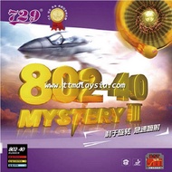 729 802-40 Mystery III Short Pips Table Tennis Rubber