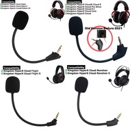3.5mm Microphone Cable for HyperX Cloud 2 II X Core Pro Silver Cloudx Revolver Flight Alpha S Cloud9