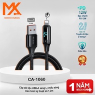 Mcdodo CA-1060 A to L Charging Cable 1.2m – Digital LED Screen – Fast Charging iPhone/iPad – Genuine