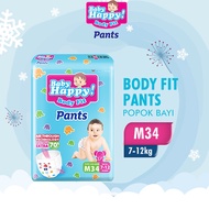 Baby Happy Pants M32 - Baby Happy Popok Celana M 32
