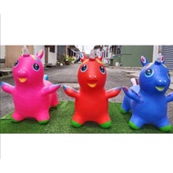 KIDS INFLATABLE TOYS RUBBER JUMPING UNICORN INDOOR TOYS