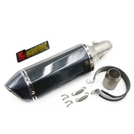 motorcycle muffler carbon gp exhaust muffler Racing Motorcycle exhaust pipe muffler motorcycle For 1