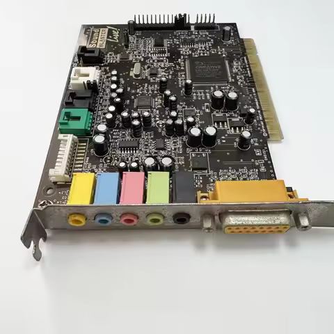 Original disassemble innovative EAX 1.0–2.0 4.1 Channel Sound Card CT4780 Signal-to-noise ratio 120d