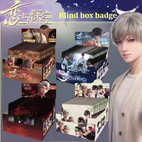 Love and Deepspace Zayne Sylus Xavier Rafayel Cartoon personality game peripheral blind box badge cr