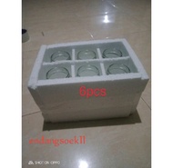 Paket Hemat Toples Kaca 6 Pcs Botol ikan cupang