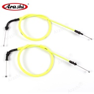 Arashi CBR1000RR 2004 - 2013 Motorcycle Throttle Cable & Clutch Cable Line Stainless Wire For HONDA 