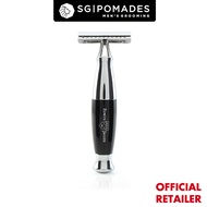Edwin Jagger - Diffusion 36 Range - Imitation Ebony & Chrome Double Edge Safety Razor