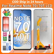 For Realme Note 70 / 70T / C71 / C72 LCD Display Touch Screen Digitizer Assembly Replacement