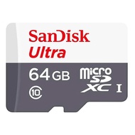 64GB SanDisk Ultra Micro SDHC/SDXC 100MB/s C10  UHS-I  Memory Card