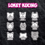 RANTAI KUCING | Nama kucing kesayangan, Rantai Kucing Comel, Acrylic Chain