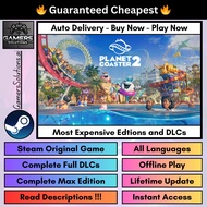 Planet Coaster 2 [Auto Delivery] [Full DLC] [Steam Offline] PC Game