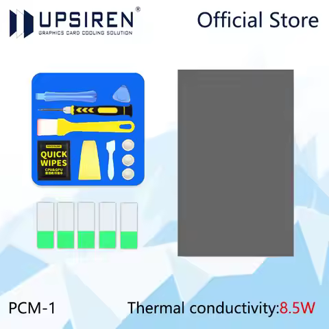 UPSIREN 8.5W PCM-1 Phase Change Silicone Pad Sheet Laptop Phase Change Silicone Grease CPU Thermal C