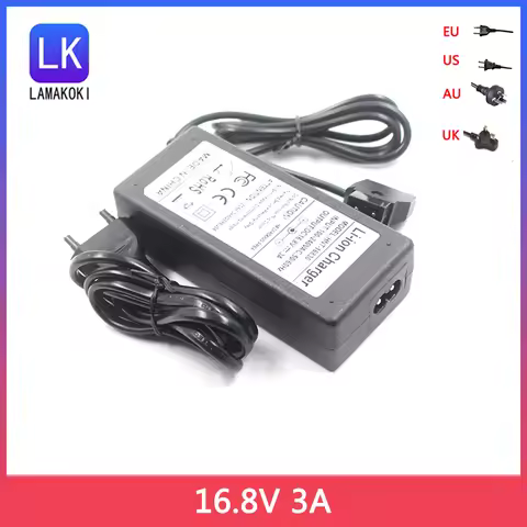 16.8V 3A D-Tap Battery Charger for Camcorder V Mount / V Lock Battery Pack Camera Battery Camcorder 