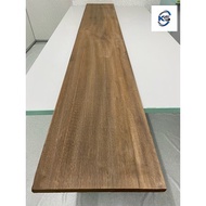 Balau Solid kayu 1" X 12" X 5 FT(18mm x 290mm x 5 ft)(S4S) - Ketam