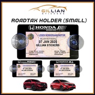 Car Roadtax Holder Honda Acrylic Style Small Size Sticker Pemegang Rotex Kereta Cukai Jalan