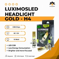 Motorcycle Headlight H4 AC DC White 3 Feet 10W PNP Front Tank Vixion Scoopy KLX LG2 - LUXIMOS