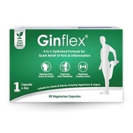 【GreenTrim Store】Ginflex Veggie Capsule （1box/30 Vegetarian Capsules）Relieve systemic inflammation