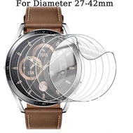 For Diameter 34mm 33mm 32mm 31mm 30mm Universal HD Hydrogel Screen Protector Round Smart Watch Not G