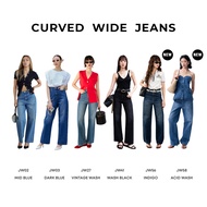 Wara Curved WIDE jeans - 13 colors