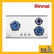 RB-93TS Rinnai Stainless Steel Hob with 3 burners