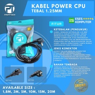 Profftech CPU Power Cable | CPU Cable Power 3 x 1.25mm Full Copper 250V 10A