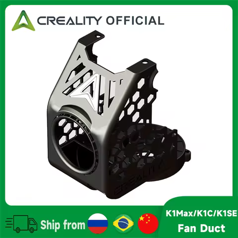 Creality BEN2C NAUTILUS K1 MAX Fan Duct 360° Circular Cooling Flow Fan Duct for K1 Max/K1C/K1 SE Upg