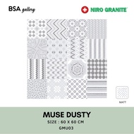 Niro GRANITE MUSE DUSTY 60X60/GRANITE Wall Floor MATT GMU03