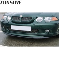 For MG ZR Front Splitter Bumper Lip Spoiler Body Kit Accessories 3pcs