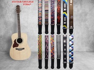 Guitar Acoustic Electric Classical Bass Guitar Strap Guitar Belt Graphic Strap Tali Gitar