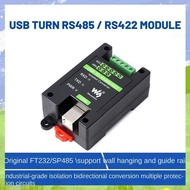 [T X W F]  Rail-Type Industrial Isolated Converter FT232/SP485 Chip FT232RNL 300Bps-3Mbps USB Conver