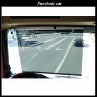 Truck Truck Dedicated Dual-Use Sunshade Automatic Retractable Car Sunshade Film Summer Heat Insul