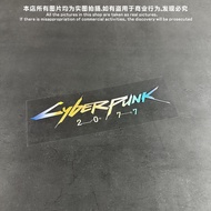 [Car Locomotive Sticker] Cyberpunk/Cyberpunk 2077 Car Sticker Car Electric Car Sticker Computer Helm
