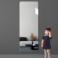 Full Body Mirror Wall Stickers Shatterproof Monolithic Glass Mirror Sticker Door Cabinet With Sticker Size 30X100cm