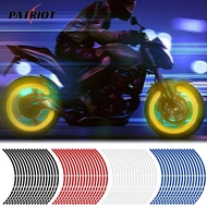 Waterproof Car Wheel Sticker / High Quality Motorbike Rim Tape Decals / Motorcycle Wheel Hub Reflective Sticker / Motorcycle Accessory