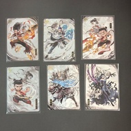 Doutian Pack 4 BP Full Set 6 Genuine Nezha Magic Boy Sea Card Nezha Ao Bing Ao Guang Ao Run