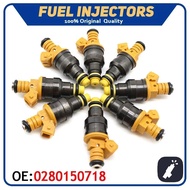 8pcs Fuel Injector Nozzle 0280150718 Fit For Ford F150 F250 F350 Mustang E-150 E-250 E-350 Lincoln N