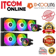 ID-COOLING FX240 FX360 LCD ARGB 240mm 360mm AIO WATER COOLING BLK