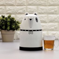 可愛動物造型不鏽鋼無線1.7公升快煮壺 - 白色小狗 KE906-DG