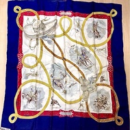 HERMES 微使用經典正品 90x90大方巾絲巾