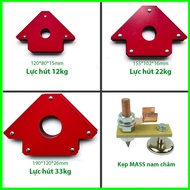 Multi-purpose right-angle magnetic corner, 45 degrees, 90 degrees, 135 degrees