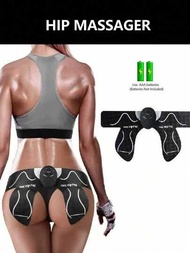 電池包臀部貼片臀部關節訓練器肌肉刺激器：通過強烈按摩獲得舒緩的臀部和腹肌！