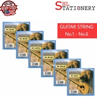 Guitar String Acoustic Guitar String Kapok Tali Guitar Full Set E1 / B2 / G3 / D4 / A5 / E6