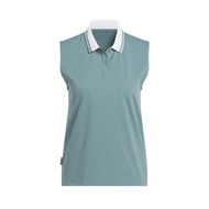 Adidas Golf Btc Twistknit Sleeveless Polo Polo Women's -Preloved Teal